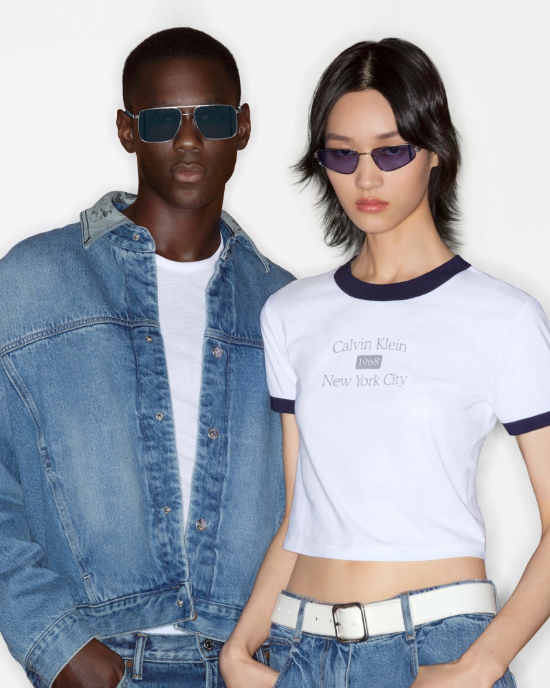 Calvin Klein Eyewear advertisement for Spring/Summer 2025
