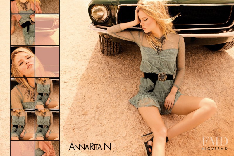 Shelby Keeton featured in  the Anna Rita N. advertisement for Spring/Summer 2010