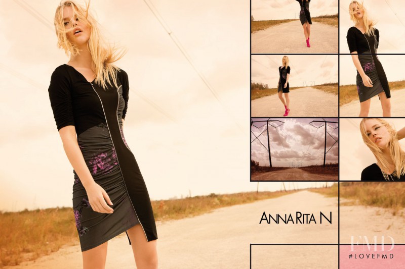 Shelby Keeton featured in  the Anna Rita N. advertisement for Spring/Summer 2010