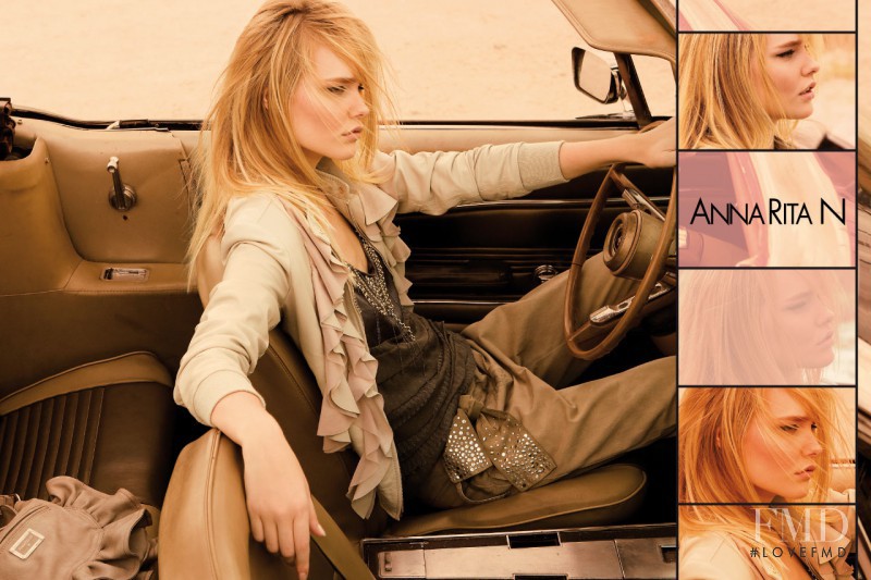 Shelby Keeton featured in  the Anna Rita N. advertisement for Spring/Summer 2010