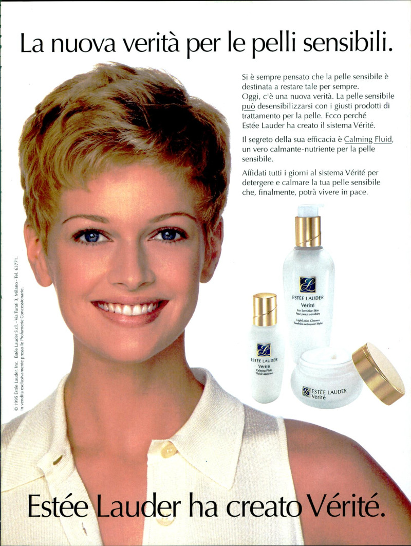 Estée Lauder Vérité advertisement for Spring/Summer 1996