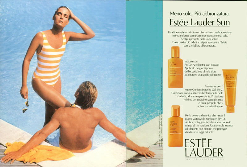 Estée Lauder Sun advertisement for Spring/Summer 1987