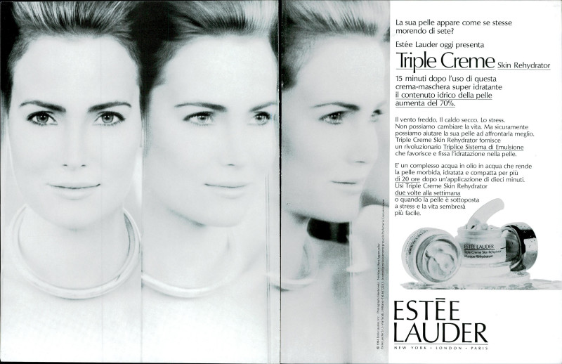 Estée Lauder advertisement for Autumn/Winter 1987