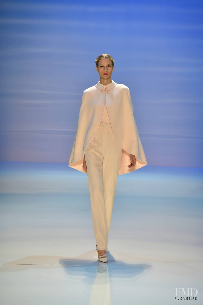 Vaiora Cob Strogonova featured in  the Georges Hobeika fashion show for Autumn/Winter 2014