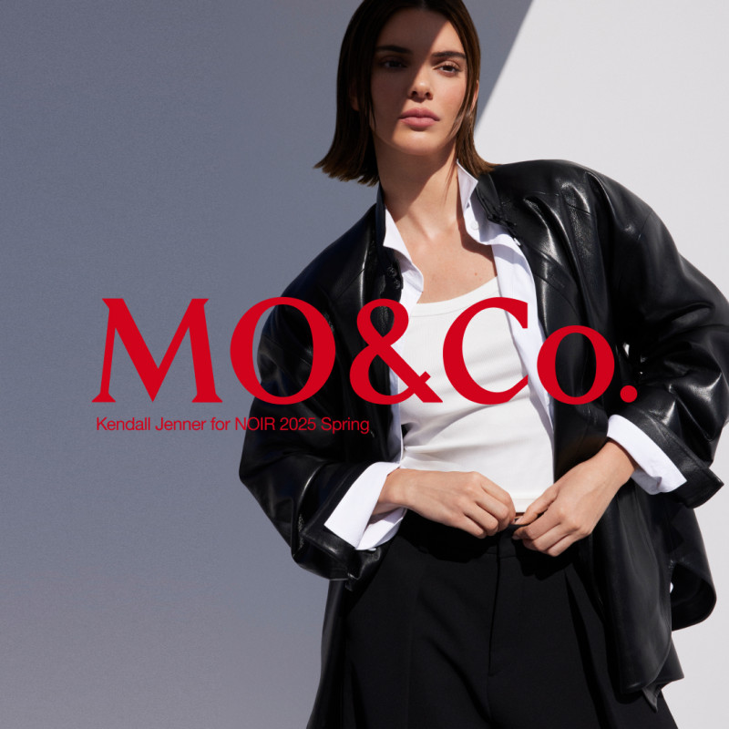 Kendall Jenner featured in  the MO&Co. advertisement for Spring/Summer 2025