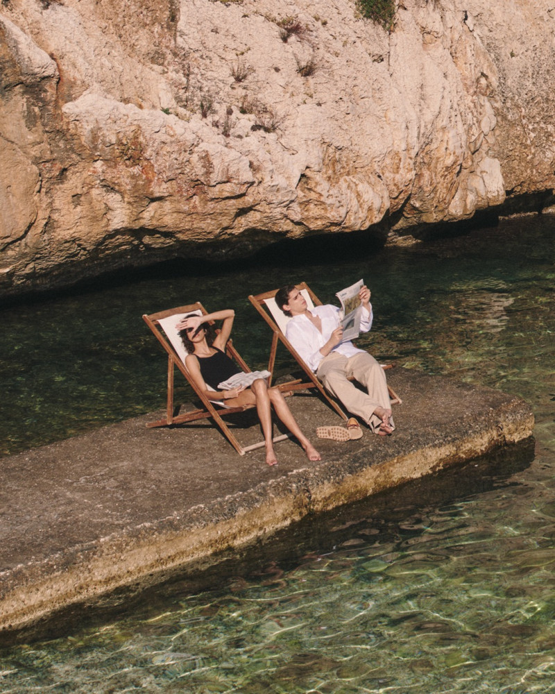 Mica Arganaraz featured in  the Tod\'s advertisement for Pre-Spring 2025