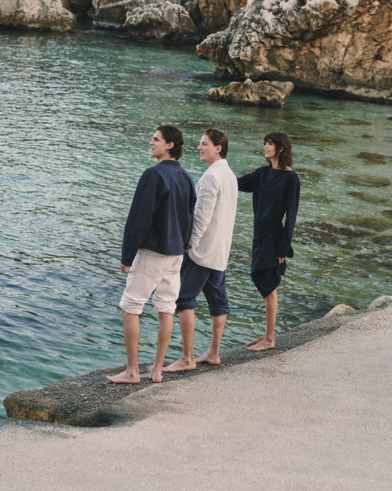 Mica Arganaraz featured in  the Tod\'s advertisement for Pre-Spring 2025