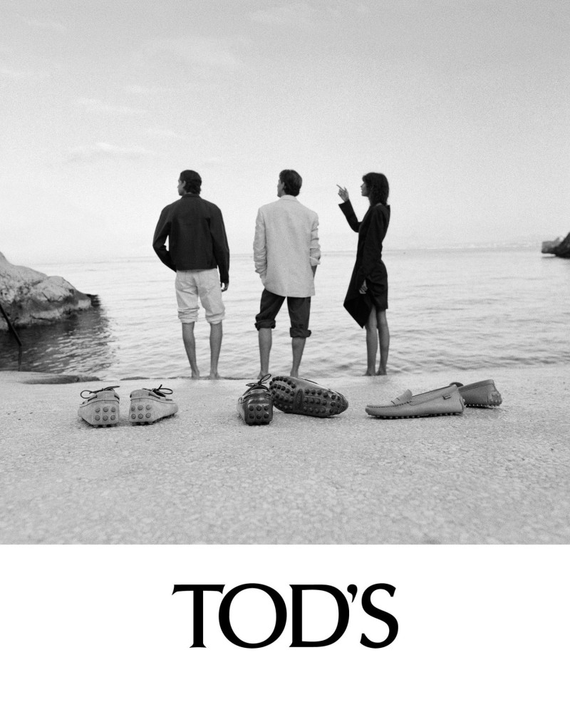 Mica Arganaraz featured in  the Tod\'s advertisement for Pre-Spring 2025