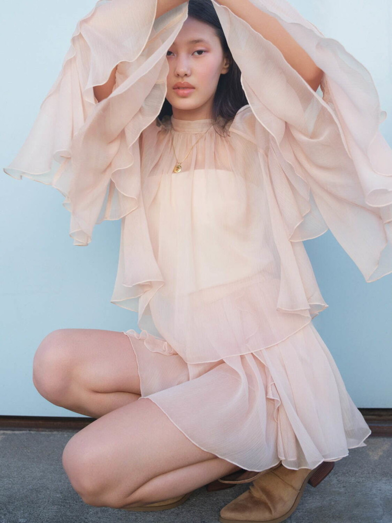 Snidel lookbook for Spring/Summer 2025