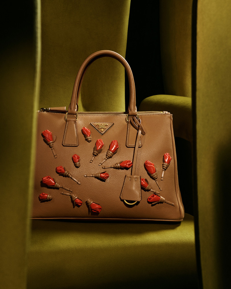 Prada \'Galleria\' Handbags advertisement for Autumn/Winter 2024