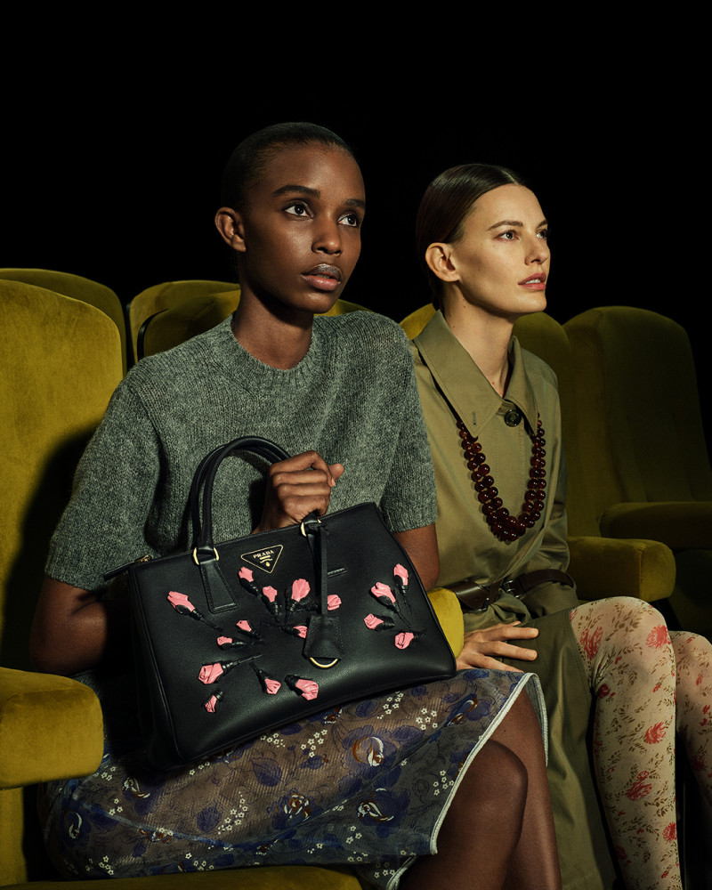 Prada \'Galleria\' Handbags advertisement for Autumn/Winter 2024