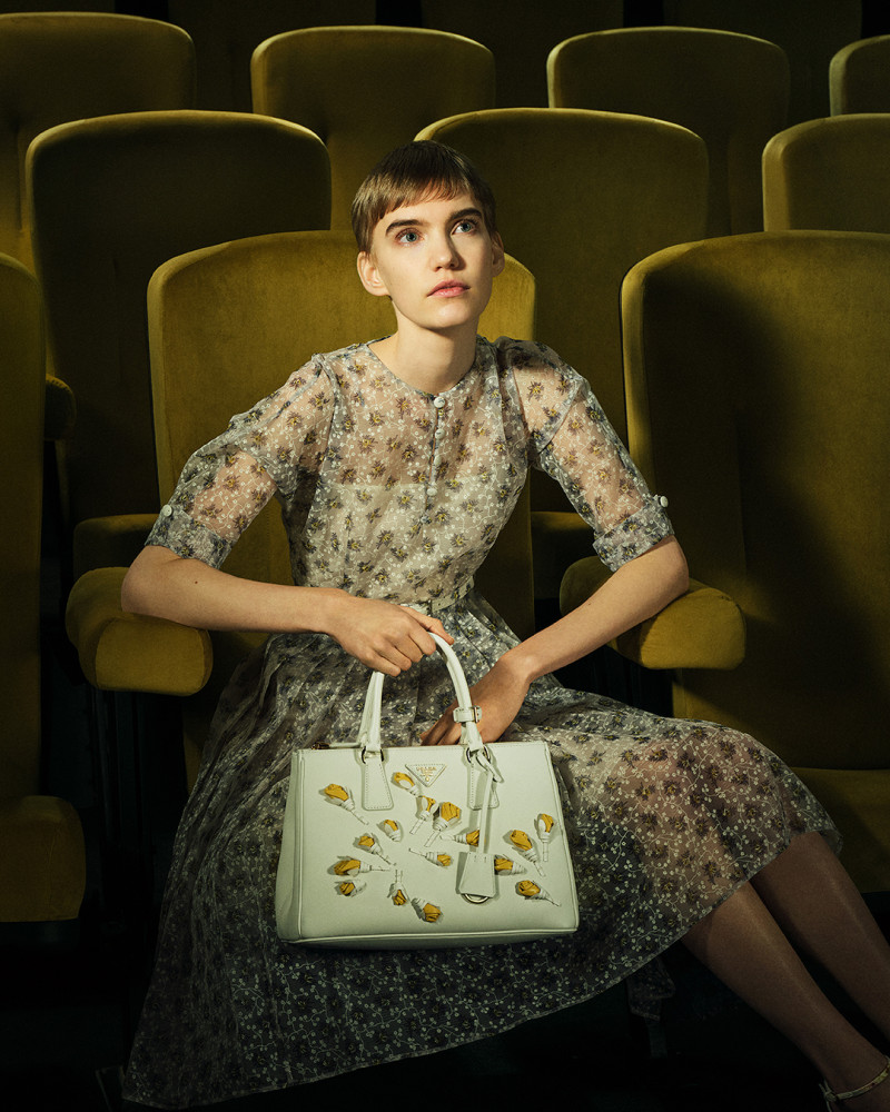 Prada \'Galleria\' Handbags advertisement for Autumn/Winter 2024