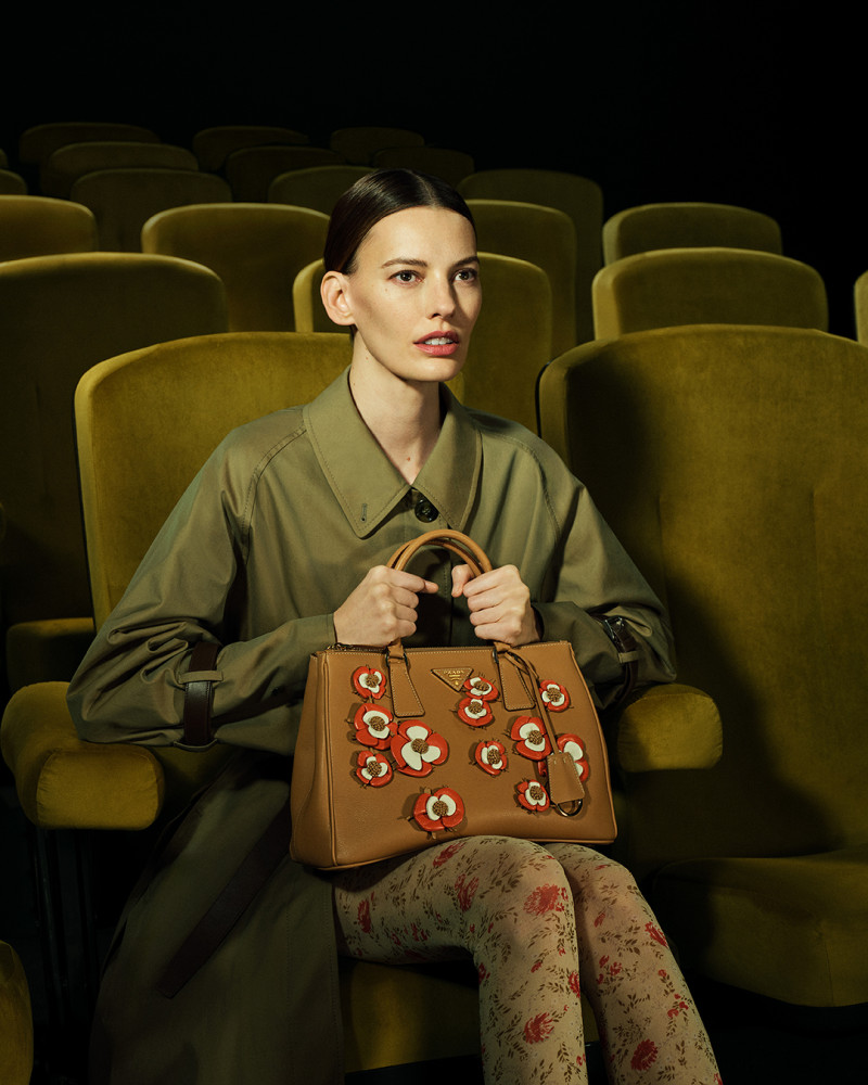 Prada \'Galleria\' Handbags advertisement for Autumn/Winter 2024