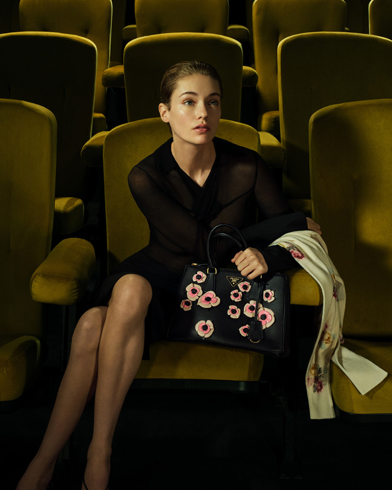 Prada \'Galleria\' Handbags advertisement for Autumn/Winter 2024