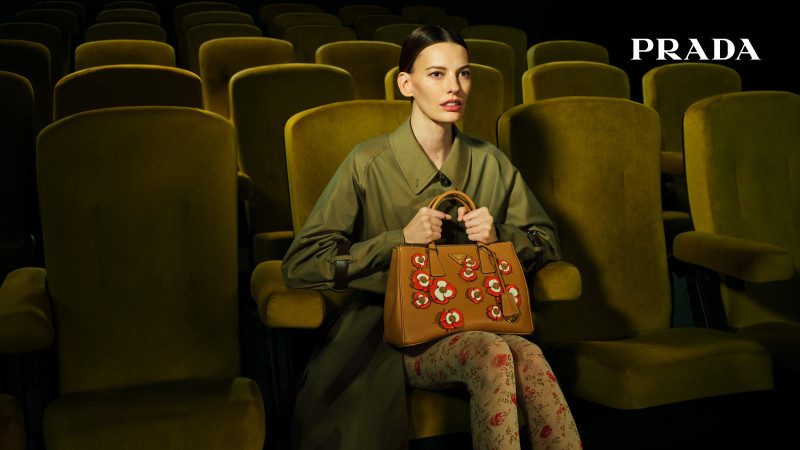Prada \'Galleria\' Handbags advertisement for Autumn/Winter 2024