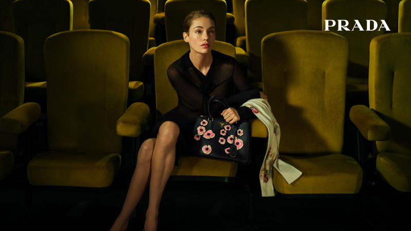 Prada \'Galleria\' Handbags advertisement for Autumn/Winter 2024