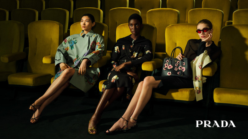 Prada \'Galleria\' Handbags advertisement for Autumn/Winter 2024