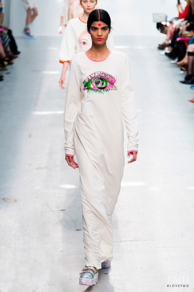 Bhumika Arora featured in  the Manish Arora fashion show for Spring/Summer 2015