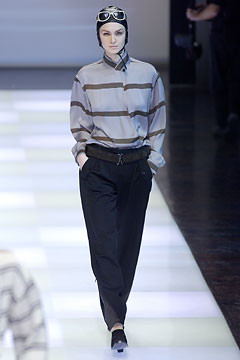 Giorgio Armani fashion show for Autumn/Winter 2002