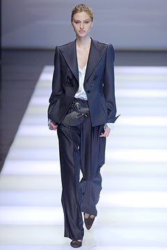 Giorgio Armani fashion show for Autumn/Winter 2002