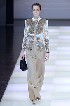 Giorgio Armani fashion show for Autumn/Winter 2002