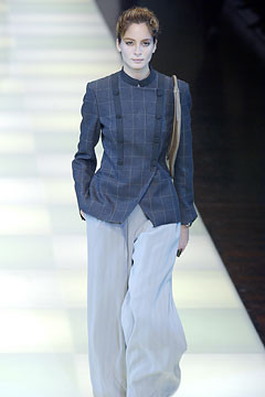 Giorgio Armani fashion show for Autumn/Winter 2002
