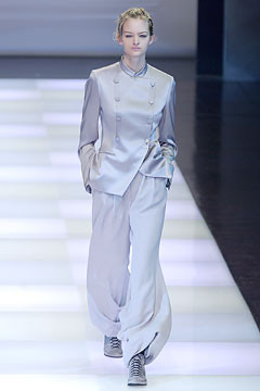 Giorgio Armani fashion show for Autumn/Winter 2002