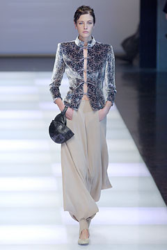 Giorgio Armani fashion show for Autumn/Winter 2002