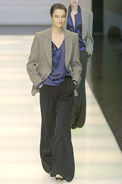 Giorgio Armani fashion show for Autumn/Winter 2002