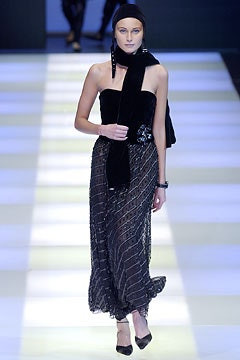 Giorgio Armani fashion show for Autumn/Winter 2002