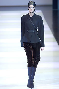 Giorgio Armani fashion show for Autumn/Winter 2002
