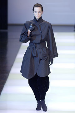 Giorgio Armani fashion show for Autumn/Winter 2002