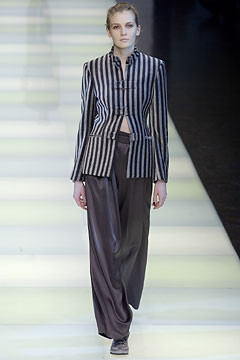 Giorgio Armani fashion show for Autumn/Winter 2002