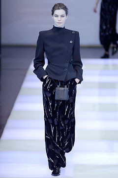Giorgio Armani fashion show for Autumn/Winter 2002