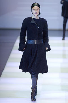 Giorgio Armani fashion show for Autumn/Winter 2002