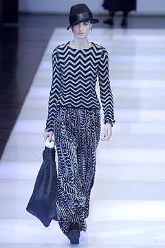 Giorgio Armani fashion show for Autumn/Winter 2002