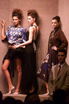 Imitation of Christ fashion show for Autumn/Winter 2002