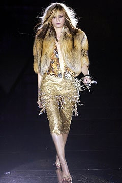 Julien Macdonald fashion show for Autumn/Winter 2002