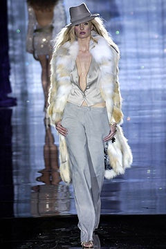Julien Macdonald fashion show for Autumn/Winter 2002