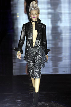 Julien Macdonald fashion show for Autumn/Winter 2002