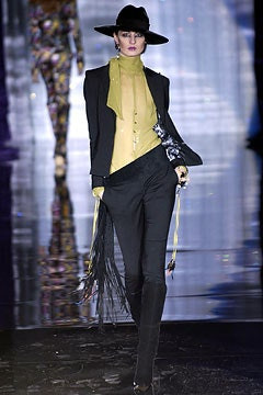 Julien Macdonald fashion show for Autumn/Winter 2002
