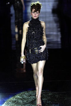 Julien Macdonald fashion show for Autumn/Winter 2002
