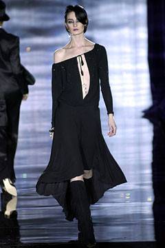 Julien Macdonald fashion show for Autumn/Winter 2002