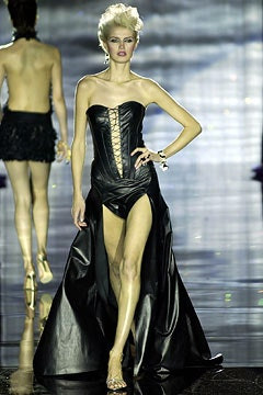 Julien Macdonald fashion show for Autumn/Winter 2002