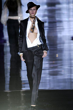 Julien Macdonald fashion show for Autumn/Winter 2002
