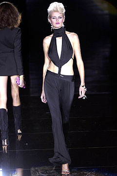 Julien Macdonald fashion show for Autumn/Winter 2002