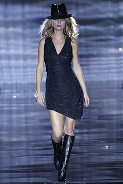 Julien Macdonald fashion show for Autumn/Winter 2002