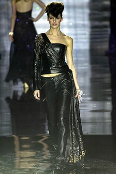 Julien Macdonald fashion show for Autumn/Winter 2002