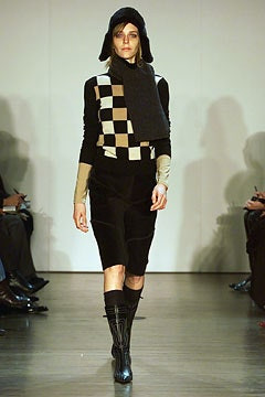 Kenneth Cole New York fashion show for Autumn/Winter 2002