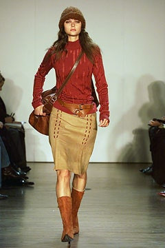 Kenneth Cole New York fashion show for Autumn/Winter 2002
